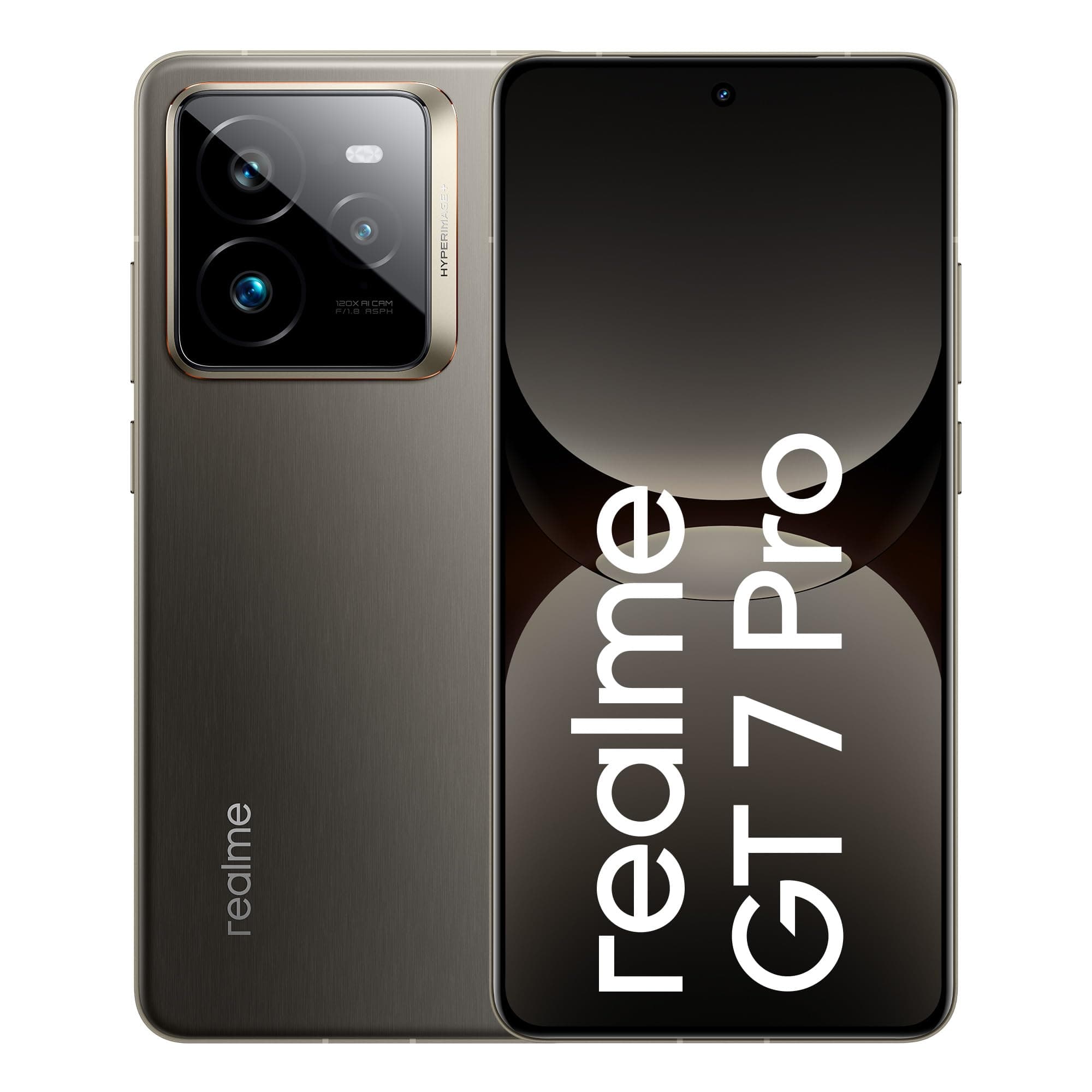 realme GT 7 Pro (Galaxy Grey,12GB+256GB) | India's First Snapdragon 8 Elite Processor | RealWorld Eco OLED Plus Display | 5800mAh Battery