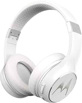 Motorola Escape 220 Over-The-Ear Bluetooth Wireless Headphones - HD Sound, Built-in Microphone, 23-Hour Play Time, Noise Isolation - Foldable & Compac...