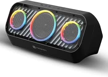 (Refurbished) Portronics Microblast 60W HD Sound Portable Party Speaker With Bass Boost Technology, Upto 5 Hours Playtime, 2.1 Channel, RGB LED Lights...