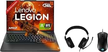 Lenovo Legion Pro 5 AMD Ryzen 7 7745HX 16" (40.64cm) WQXGA-IPS 240Hz 500Nits Gaming Laptop (16GB/1TB SSD/Win 11/Office 2021/NVIDIA RTX 4060 8GB/Grey/2...