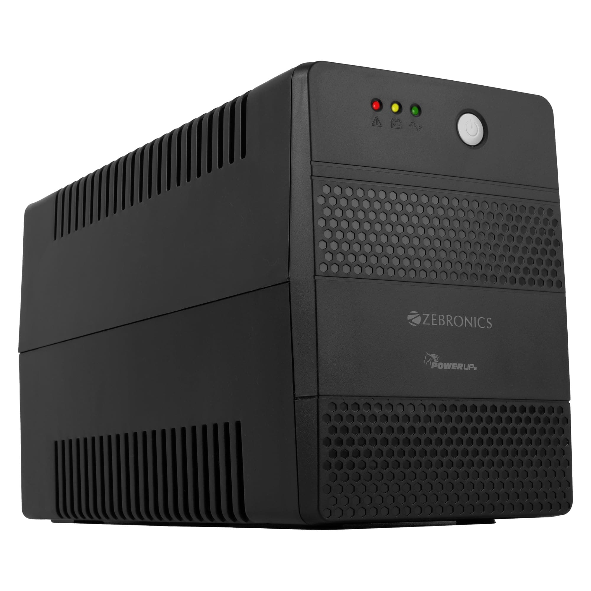 ZEBRONICS U1205 Microcontroller Based UPS with Up-to 1000VA | 600W, Double Boost, Automatic Voltage Regulation, Overload Protection, Auto Restart, Gen...