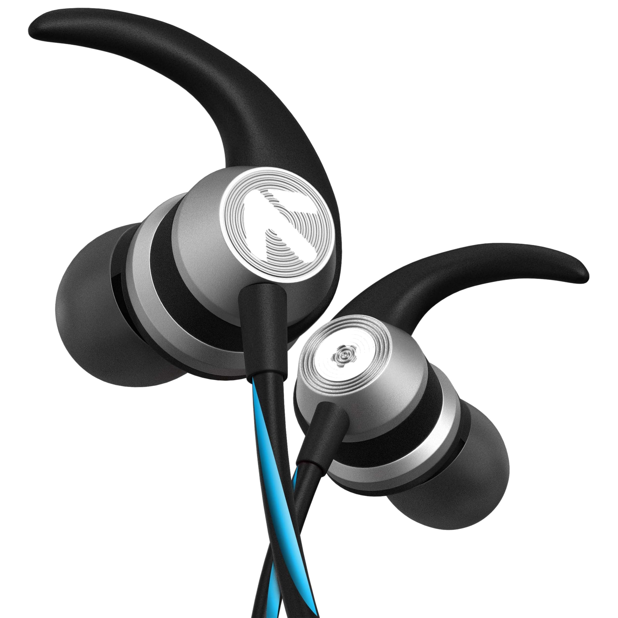 Boult Audio BassBuds X1 in-Ear Wired Earphones with 10mm Extra Bass Driver and HD Sound with mic(Blue)
