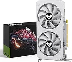 MOUGOL AMD Radeon RX 580 8GB GDDR5 2048SP Gaming Graphics Card, HDMI/DP/DVI | 256-Bit PCIe 3.0 x16 GPU, Dual Fan Cooling V...