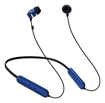Samsung C&T ITFIT Wireless Bluetooth in Ear Earphones with Mic (Black, Blue) In-Ear