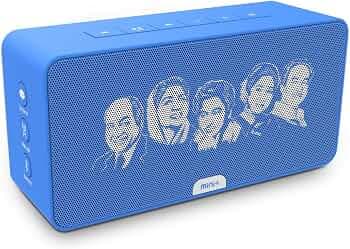 Saregama Carvaan Mini+ (Plus) Portable Music Player with 1000 Preloaded Songs, 10 Watt Speaker, Handsfree Calling, Bluetooth/FM/AM/AUX (Cobalt Blue)