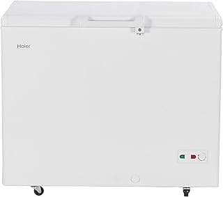Haier - Single Door Hard Top Deep Freezer HCC 345HC, 319 liters, White, Convertible