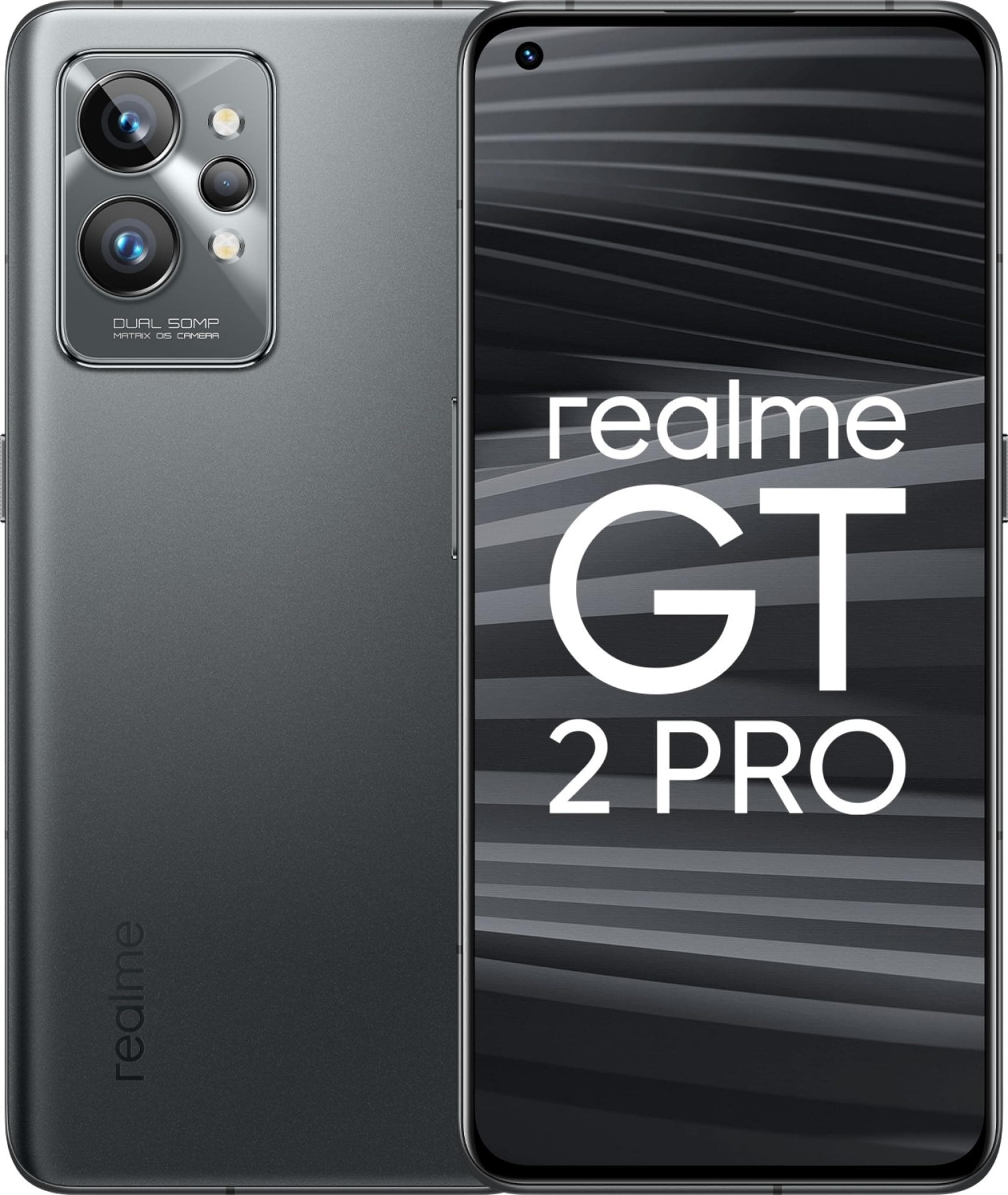Realme GT 2 Pro (Steel Black, 8GB RAM, 128GB Storage)