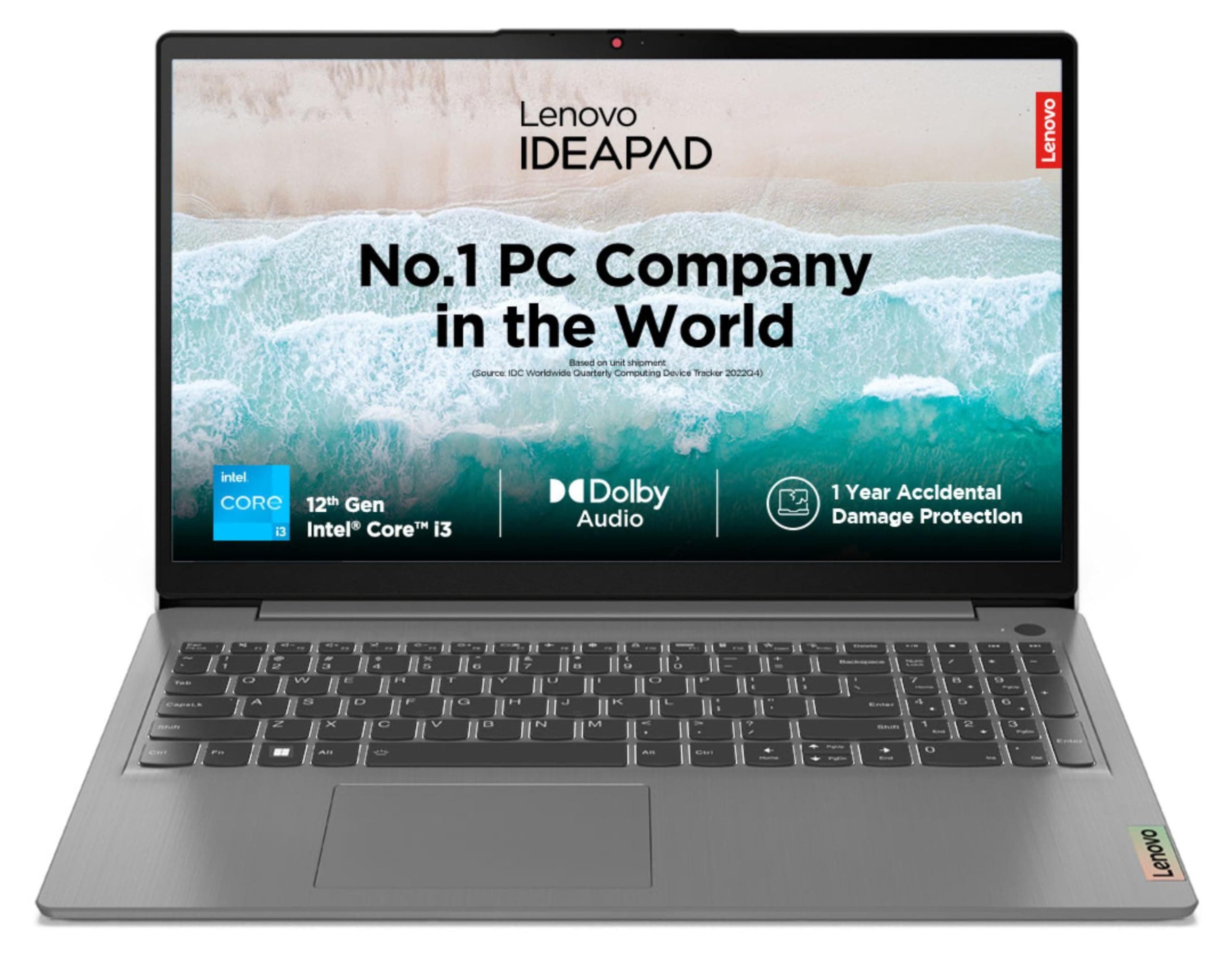 Lenovo IdeaPad 3 12th Gen Intel Core i3-1215U 15 Inch (39.65cm) FHD Thin & Light Laptop (16GB/512GB SSD/Windows 11/Office 2021/1Yr ADP Free/3months Ga...