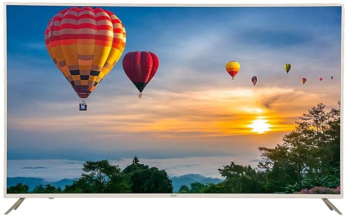 Haier 165.1 cm (65 inches) 4K UHD LED Smart TV LE65U6500UAG (Gold) Smart Televisions