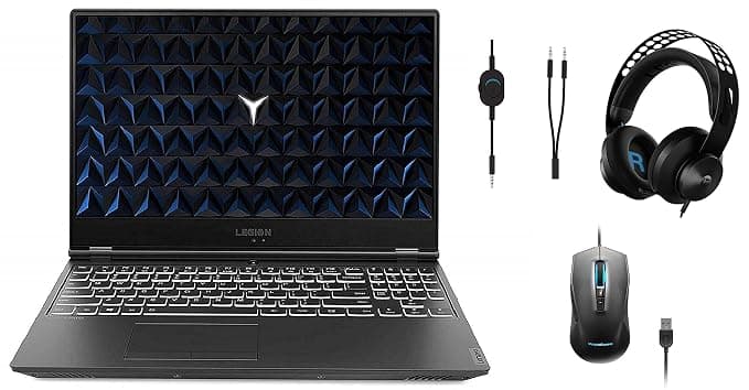 Lenovo Legion Y540 9thGen i5 15.6" FHD Gaming Laptop (8GB/512GB SSD/Win10/60 Hz/GTX 1650 4GB GDDR5)81SY00U6IN+Legion H300 Stereo Gaming Headset+Lenovo