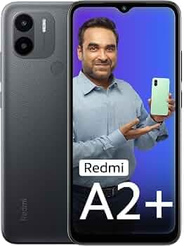 (Refurbished) Redmi A2+ (Classic Black, 4GB RAM, 64GB Storage) | Upto 7GB RAM | Octa Core Processor | Fingerprint Scanner