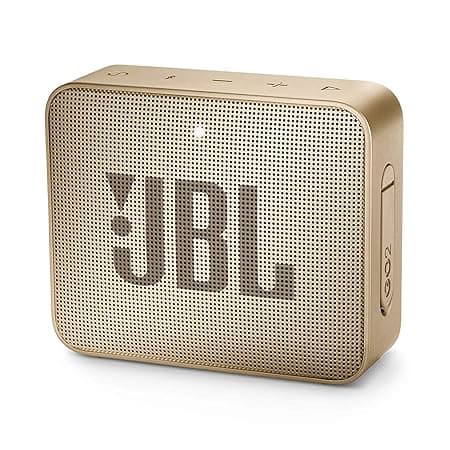 (Renewed) JBL Go 2 3 Watt Wireless Bluetooth Portable Speaker (Pearl Champagne) Speakers