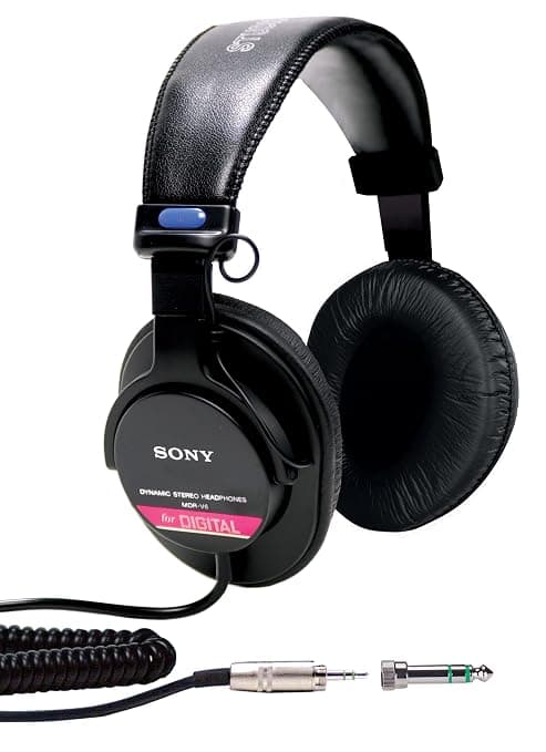 Mdr-V6 Lightweight Stereo Headphones - Sony Over-Ear