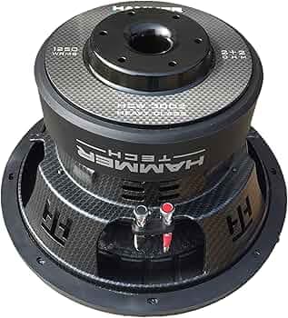 HammerTech Audio HCW 12 Heavy Class Dual 2 Ohm 1450 W RMS Subwoofer