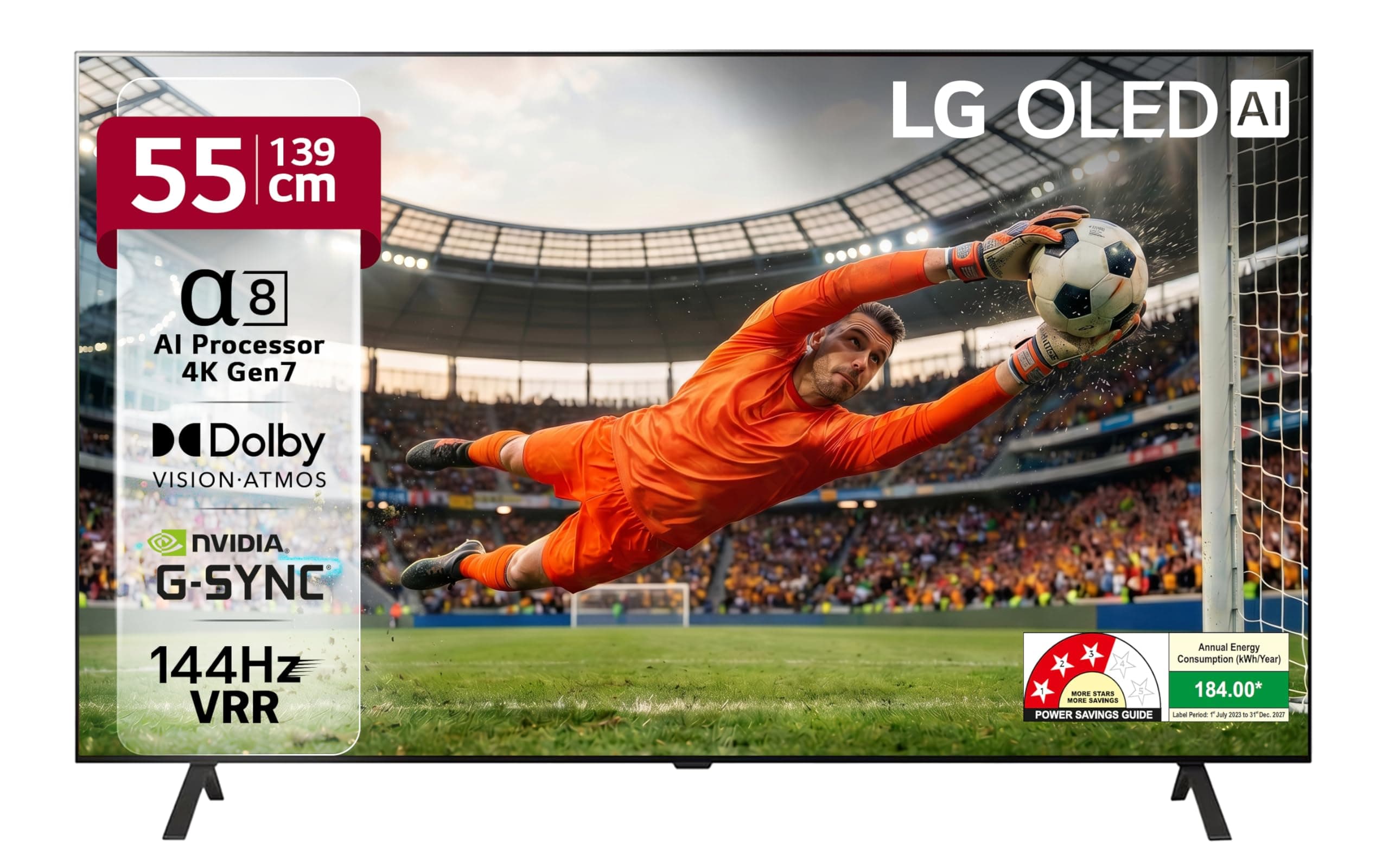 LG 139 cm (55 inches) OLED B4 Series 4K Ultra HD Smart OLED TV OLED55B46LA