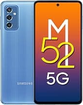 (Renewed) Samsung Galaxy M52 5G (ICY Blue, 6GB RAM, 128GB Storage) Latest Snapdragon 778G 5G | sAMOLED 120Hz Display