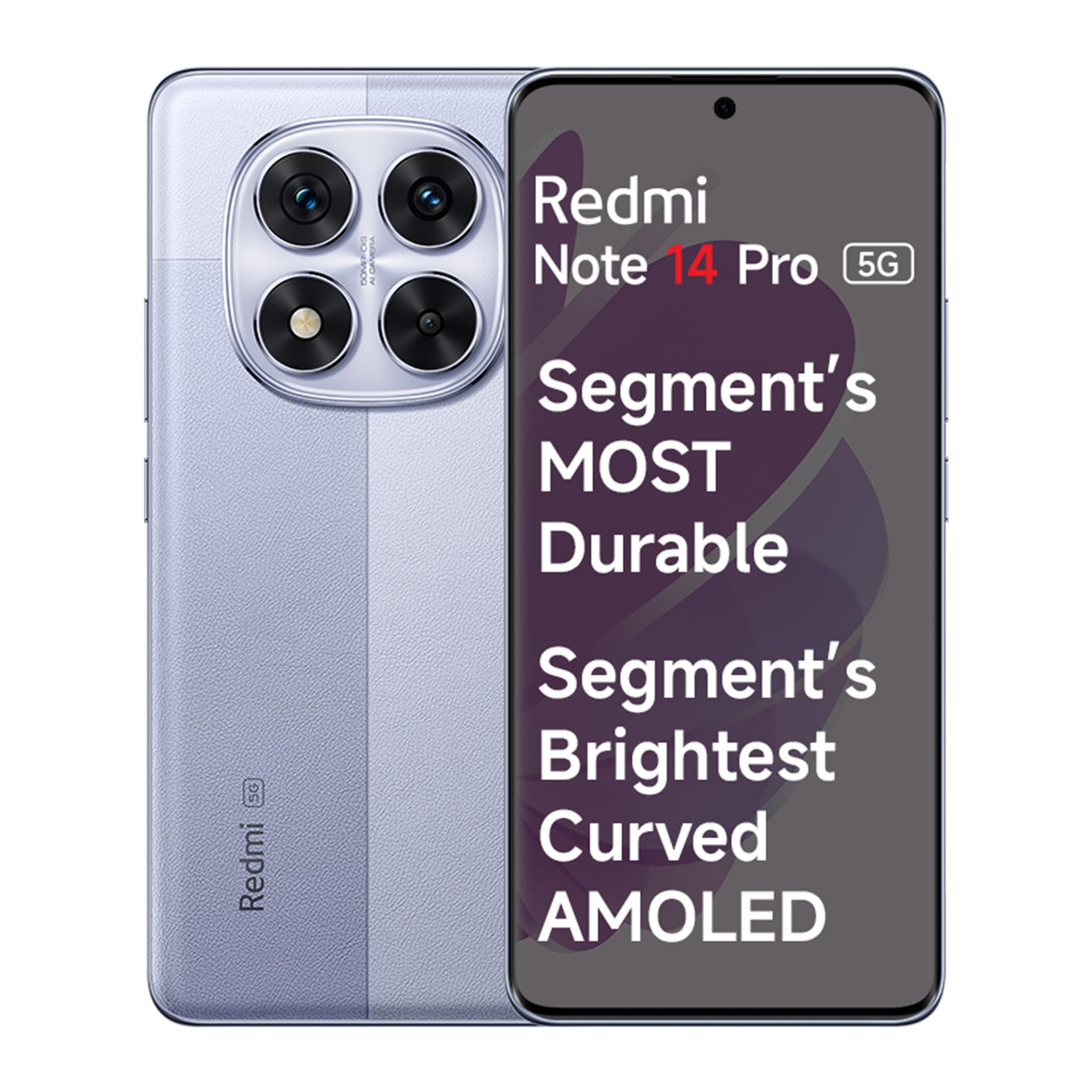Redmi Note 14 Pro 5G (Phantom Purple, 256 GB) (8 GB RAM)