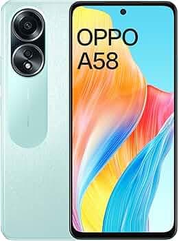 (Refurbished) Oppo A58 (Dazzling Green, 6GB RAM, 128GB Storage) | 5000 mAh Battery and 33W SUPERVOOC | 6.72" FHD+ Punch Hole Display | Dual Stereo Spe...