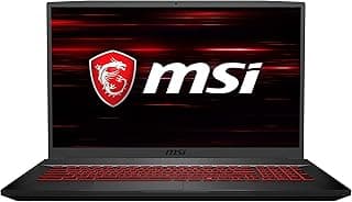 MSI GF75 Thin Gaming, Intel Core i7-10750H, 44cm IPS-Level 144Hz Panel Laptop (8GB/512GB NVMe SSD/Windows 10 Home/Nvidia GeForce GTX 1650/GDDR6 4GB/Bl