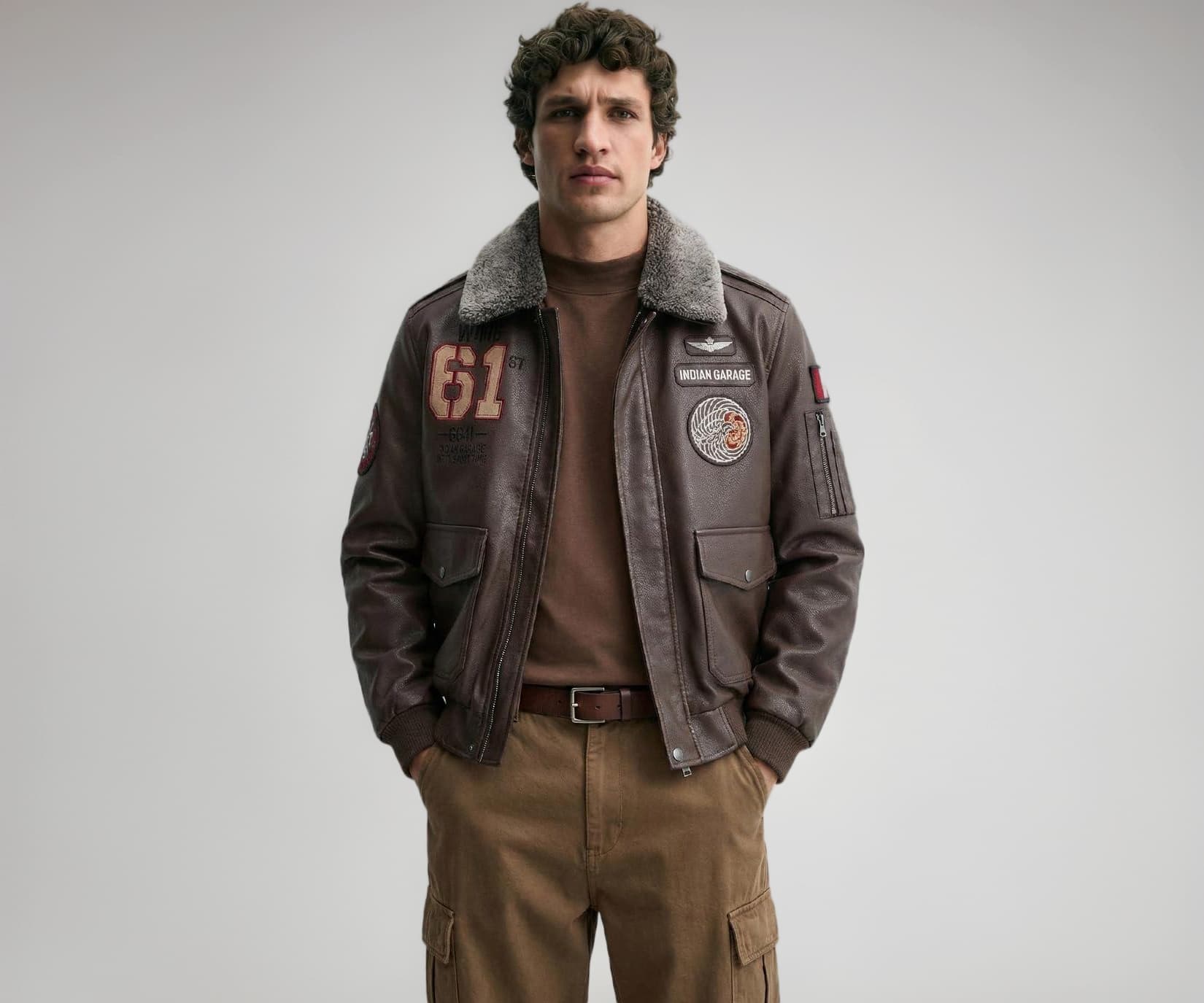 THE INDIAN GARAGE CO Mens Jacket