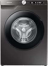 Samsung 8 Kg Wi-Fi Enabled Inverter Fully-Automatic Front Loading Washing Machine (WW80T504DAN/TL, Inox, AI Control)