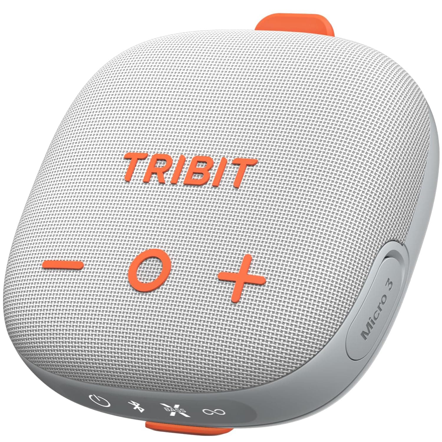 Tribit StormBox Micro 3 Bluetooth Speaker, 13W, IP68, 24H Playtime,Gray