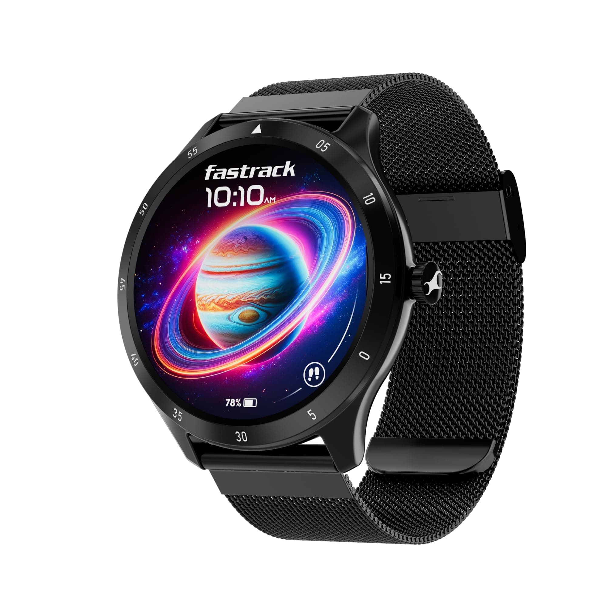 Fastrack Jupiter R2 Smart Watch for Man & Smart Watch for Women Latest with 1.38" Display, BT Calling, Functional Crown, 100+ Sports Modes, Health Sui...