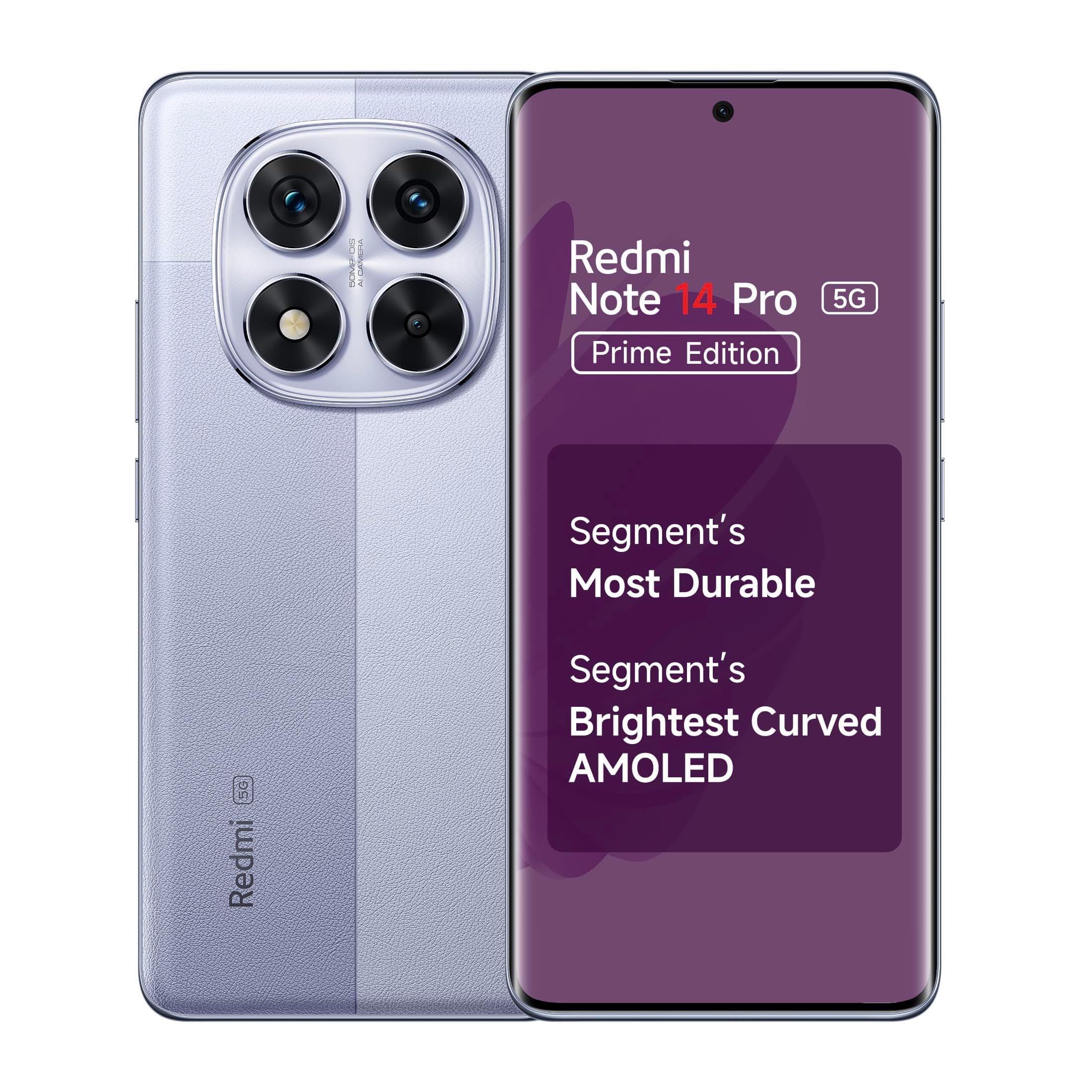 Redmi Note 14 Pro 5G (Phantom Purple, 256 GB) (8 GB RAM)