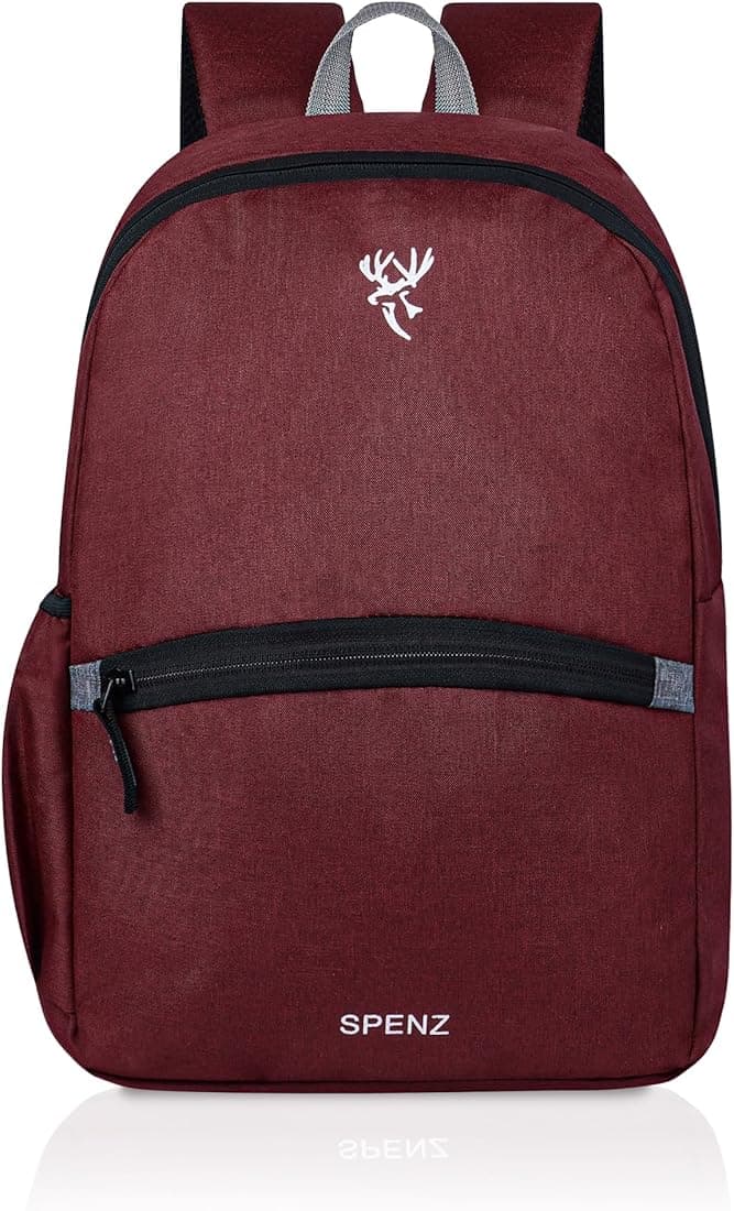 SPENZ BAGS Saffron Mini Laptop Bag School & College Backpack Bag for Boys & Girls | Casual College Bag for boys & girls (GenZ)