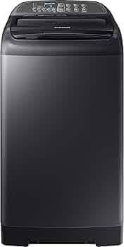 Samsung 6.5 kg Fully-Automatic Top Loading Washing Machine (WA65M4400HV/TL, Black)