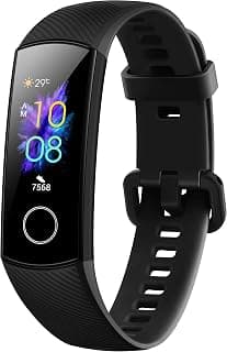 HONOR Band 5 (MeteoriteBlack)- Waterproof Full Color AMOLED Touchscreen, SpO2 (Blood Oxygen), Music Control, Watch Faces S...