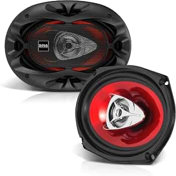BOSS AUDIO CH6930 Chaos Exxtreme 6 x 9 3-way 400-watt Full Range Speakers