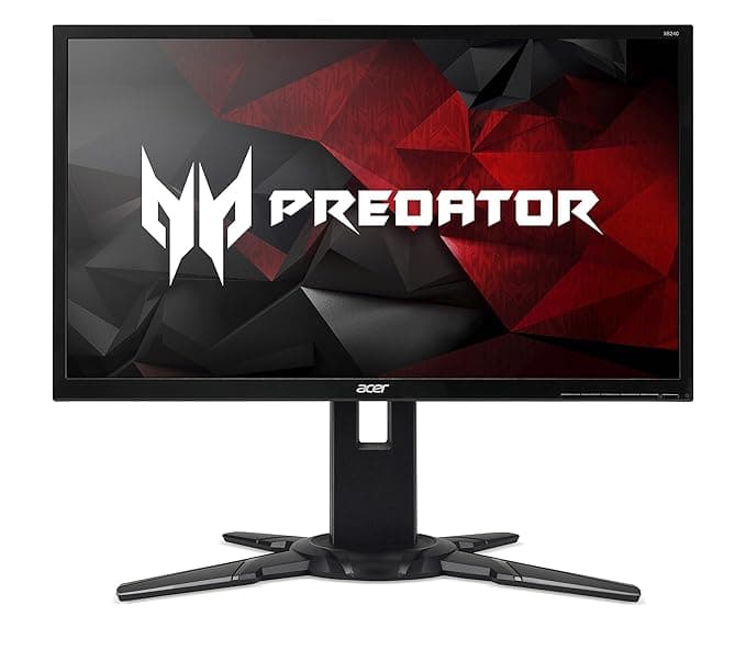 Acer Predator XB240H BMJDPR 24-inch Full HD 3D Vision Gaming Monitor (Black) Monitors