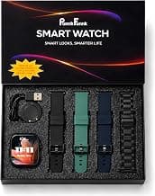 PunnkFunnk Nexoro Combo Smart Watch, Advanced Fitness Tracker with Bluetooth Calling, Heart Rate, SpO2 & Sleep Monitor, IP...