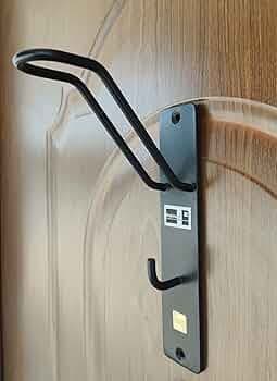 Brahmaji Brand Premium Helmet holder Biker jacket hanger | keys Laptop bag Gloves hanger | wall mountable multipurpose | unique Helmet inner material ...