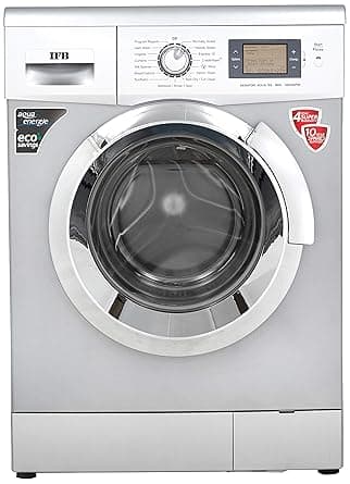 IFB 8 kg Fully-Automatic Front Loading Washing Machine (Senator Aqua SX, Silver, Inbuilt heater) Washing Machines & Dryers