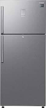 Samsung 530 L, 1 Star, Optimal Fresh+, Digital Inverter, Frost Free Double Door Refrigerator (RT56C637SSL/TL, Silver, Real Stainless, 2023 Model)