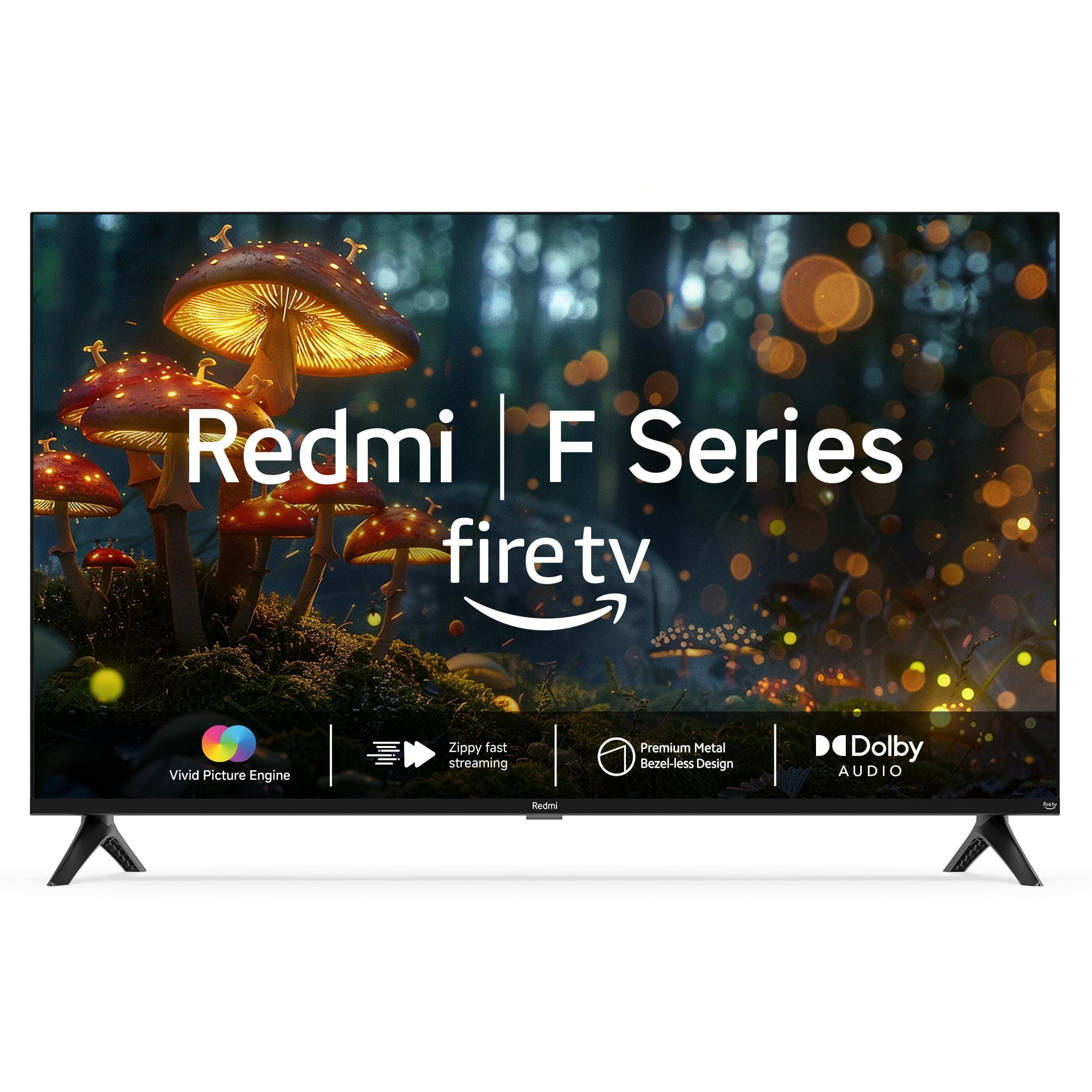Redmi 80 cm (32 inches) F Series HD Ready Smart LED Fire TV L32MA-FVIN (Black)
