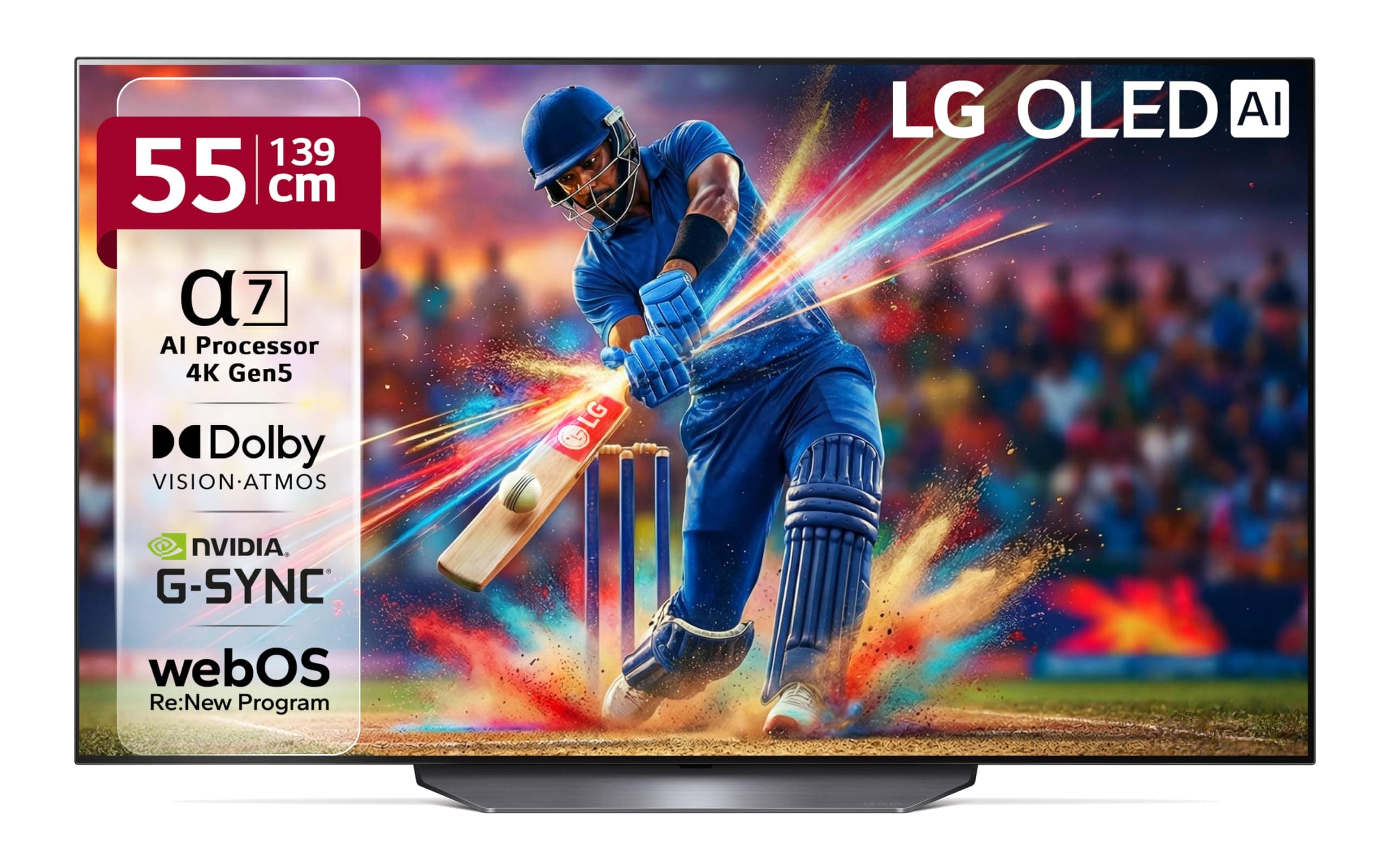 LG B2 139 cm (55 Inches) 4K Ultra HD Smart OLED TV OLED55B2PSA (Black) (2022 Model)