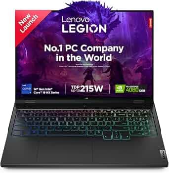 Lenovo Legion Pro 7 Intel Core i9-14900HX 16" (40.6cm) WQXGA IPS 500Nits 240Hz Gaming Laptop (32GB/1TB SSD/Win 11/Office 21/NVIDIA RTX 4080 12GB/100% ...
