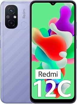 (Refurbished) Redmi 12C (Lavender Purple, 4GB RAM, 128GB Storage)
