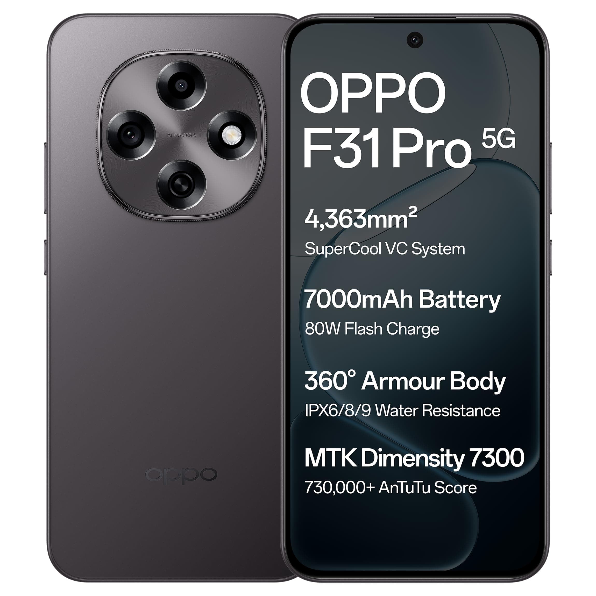 Oppo F31 Pro 5G 128GB 8GB-Space Grey