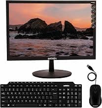 Zebion 19HD4 19 Inch (48.26 Cm) Wide Led Monitor with Supporting Hdmi, Vga Input, Resolution 1440 X 900 Pixels, 17M Colors...