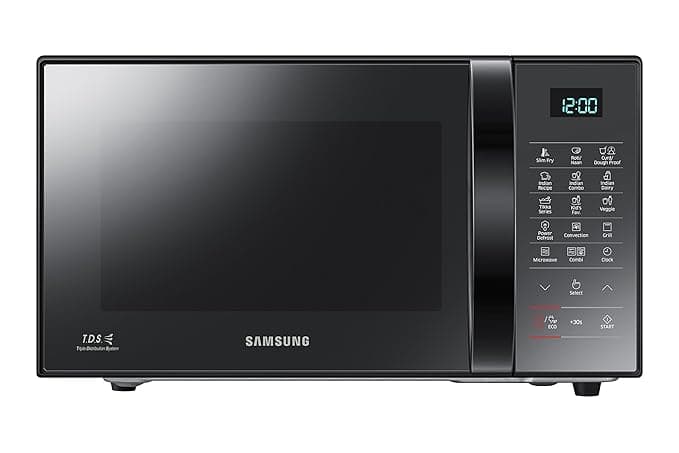 Samsung 21 L Convection Microwave Oven (CE78JD-M/TL, Black, SlimFry) Microwave Ovens