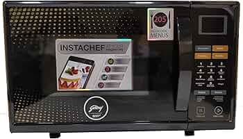 Godrej 20 L Convention Microwave Oven (GME 720CP1 PM, Golden Sprinkle) with 205 Insta Cook Menu in Easy 4 Step Cooking