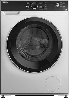 TOSHIBA 8.0 Kg Inverter Front Loading Washing Machine (TW-BJ90M4-IND, White)