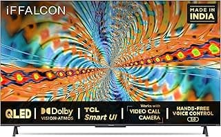 iFFALCON (55 inches) 4K Ultra HD Certified Android Smart QLED TV 55H72 (Black) (2021 Model)