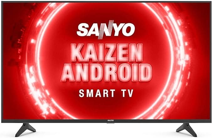 Sanyo 108 cm (43 inches) Kaizen Series 4K Ultra HD Certified Android LED TV XT-43UHD4S (Black) (2020 Model) Smart Televisions