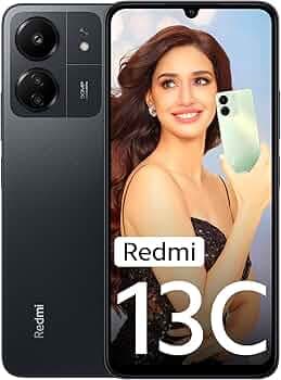Redmi 13C (Stardust Black, 8GB RAM, 256GB Storage)