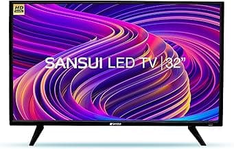 Sansui 80 cm (32 Inches) HD Ready LED TV JSY32NSHD (Black) (2021 Model)